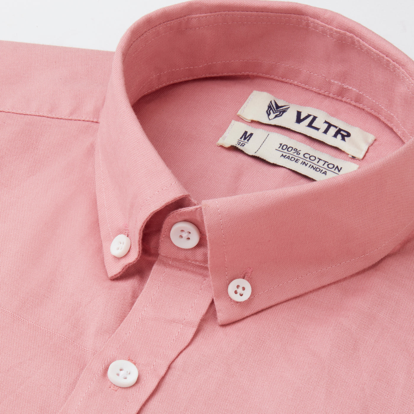 BUTTON DOWN OXFORD SHIRT SALAMON ROSE