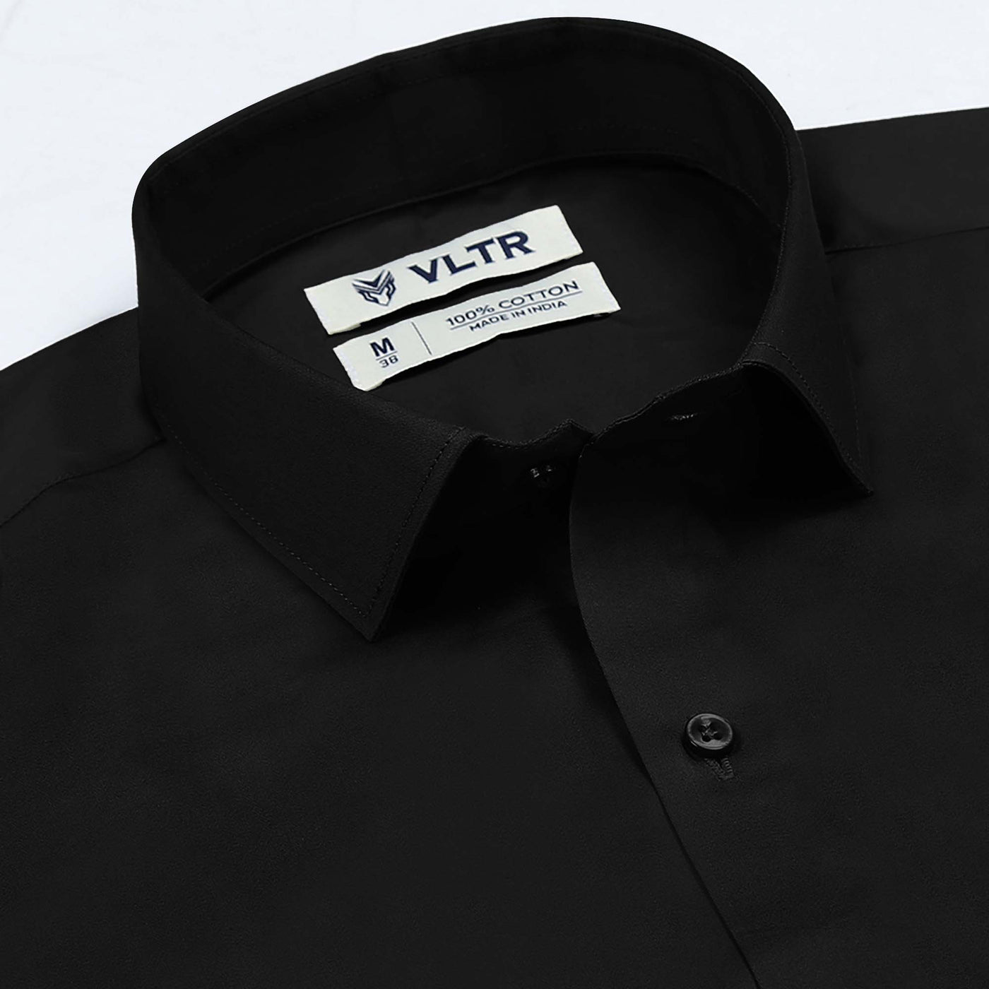 THE CLASSIC SOLID BLACK SHIRT